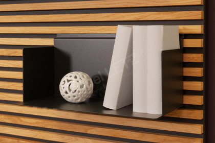 Yonna von SCHÖNER WOHNEN - Wandpaneel Kerneiche natur inklusive Beleuchtung