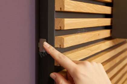 Yonna von SCHÖNER WOHNEN - Wandpaneel Kerneiche natur inklusive Beleuchtung