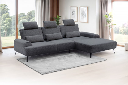 Astoria von Exxpo - Polstersofa rechts dark-grey