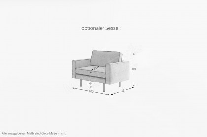 June von Primavera Furniture - Polsterduo dunkelbraun