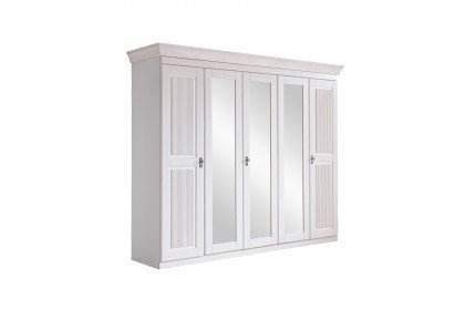 Eva von Jumek - Landhausschlafzimmer-Set 4-teilig weiß