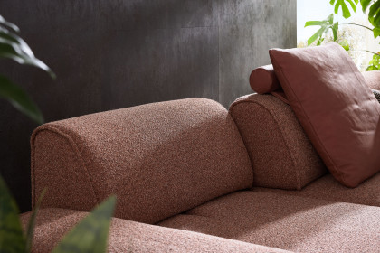 MR 2985 von Musterring - Ecksofa Variante links blush