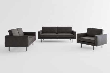 June von Primavera Furniture - Polstergruppe espressoschwarzbraun