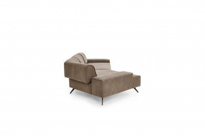 MR 2985 von Musterring - Ledersofa Ausführung links mocca