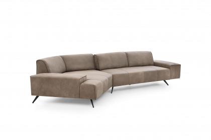 MR 2985 von Musterring - Ledersofa Ausführung links mocca