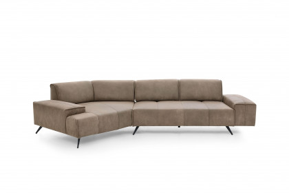 MR 2985 von Musterring - Ledersofa Ausführung links mocca