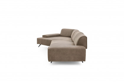 MR 2985 von Musterring - Ledersofa Ausführung links mocca
