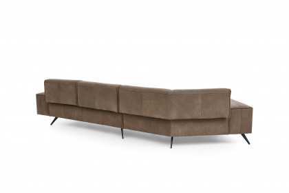 MR 2985 von Musterring - Ledersofa Ausführung links mocca