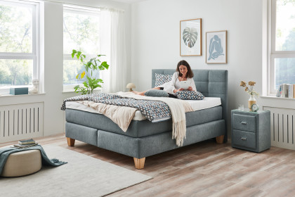 OC-BX23165 von Oschmann - Boxspringbett KT 10002B steel