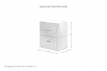 OC-BX23165 von Oschmann - Boxspringbett KT 10002B steel