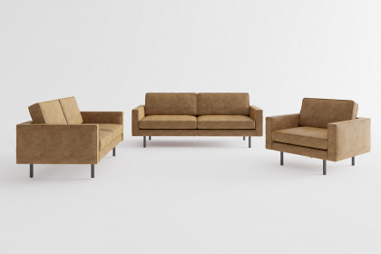 June von Primavera Furniture - Polstergruppe brandy-rotbraun