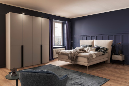 Vita von SCHÖNER WOHNEN - Boxspringbett 180 dunkelbeige