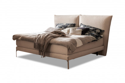 Vita von SCHÖNER WOHNEN - Boxspringbett 180 dunkelbeige