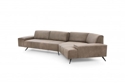 MR 2985 von Musterring - Ledersofa Ausführung rechts mocca