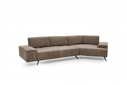 MR 2985 von Musterring - Ledersofa Ausführung rechts mocca