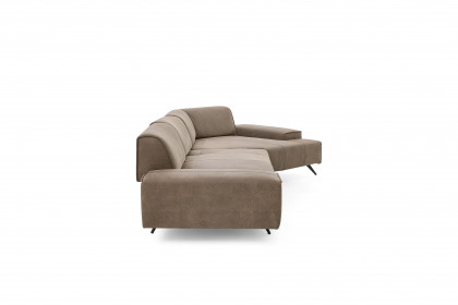 MR 2985 von Musterring - Ledersofa Ausführung rechts mocca