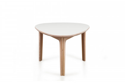 SM 206 von Skovby Møbelfabrik - Couchtisch HPL weiß/ Eiche weiß geölt