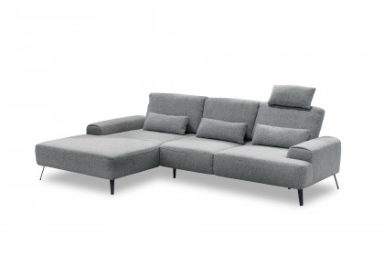 Astoria von Exxpo - Ecksofa Variante links stone-melange