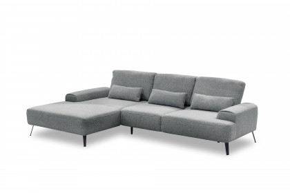 Astoria von Exxpo - Ecksofa Variante links stone-melange