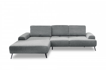 Astoria von Exxpo - Ecksofa Variante links stone-melange