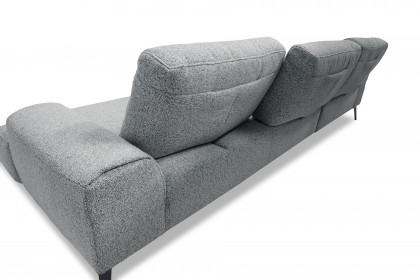 Astoria von Exxpo - Ecksofa Variante links stone-melange