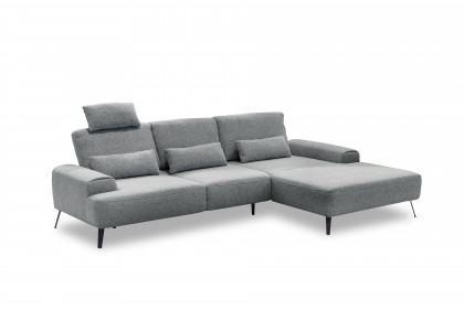 Astoria von Exxpo - Ecksofa Variante rechts stone-melange