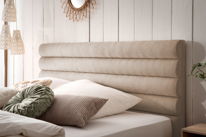 Stripes-Dream von DONE.® - Boxspringbett taupe