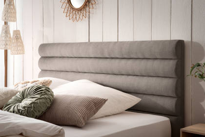 Stripes-Dream von DONE.® - Boxspringbett stone