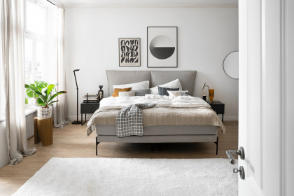 Vita von SCHÖNER WOHNEN - Boxspringbett 180 grau