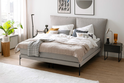 Vita von SCHÖNER WOHNEN - Boxspringbett 180 grau
