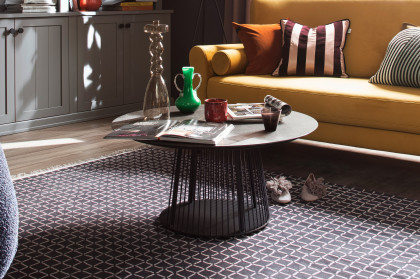 York-living von SCHÖNER WOHNEN - Couchtisch Dekton/ Metall