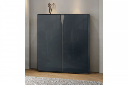 Vinci von LEONARDO Living - Highboard Metall mit Keramikapplikationen