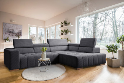 Reading von Exxpo - Ecksofa Variante rechts anthracite