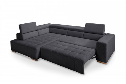 Reading von Exxpo - Ecksofa Variante links anthracite