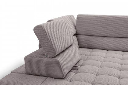Reading von Exxpo - Polstersofa Variante links old-rose