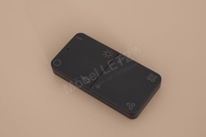 Amaya von SCHÖNER WOHNEN - Highboard in Glattlack puder und samtbeere