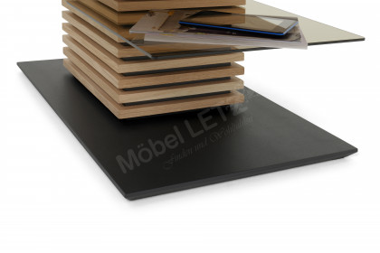 Yonna von SCHÖNER WOHNEN - Couchtisch 1413 Kerneiche natur/ anthrazit