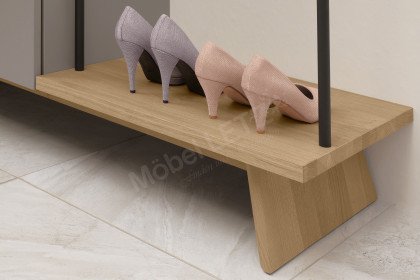 V/lacera sleeping von Voglauer - Garderobe cubanitgrau - Vintage-Relief