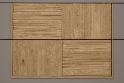 V/lacera sleeping von Voglauer - Garderobe cubanitgrau - Vintage-Relief