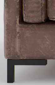 Packo von Primavera Furniture - Sofa Variante rechts braun
