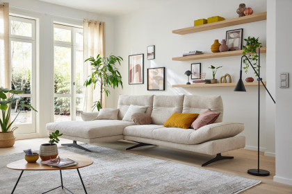 MR 2795 von Musterring - Ecksofa Ausführung links ivory