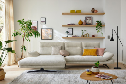 MR 2795 von Musterring - Ecksofa Ausführung links ivory