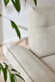 MR 2795 von Musterring - Ecksofa Ausführung links ivory