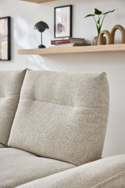 MR 2795 von Musterring - Ecksofa Ausführung links ivory