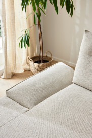 MR 2795 von Musterring - Ecksofa Ausführung links ivory