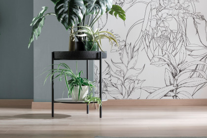 Twist-living von SCHÖNER WOHNEN - Couchtisch Keramik beton/ Metall