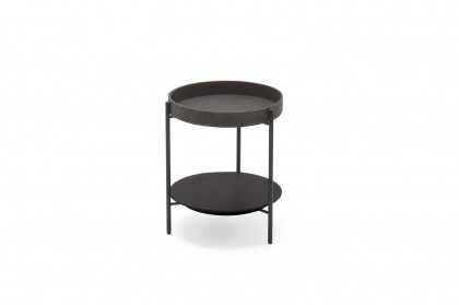 Twist-living von SCHÖNER WOHNEN - Couchtisch Keramik basalto/ Metall