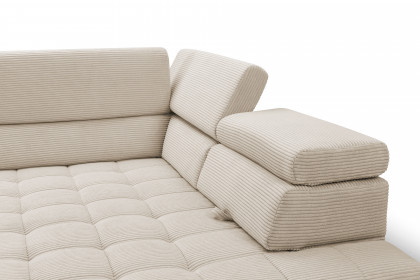 Reading von Exxpo - Ecksofa rechts beige