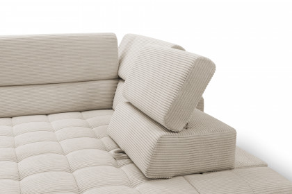 Reading von Exxpo - Ecksofa rechts beige