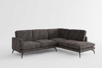 Bali von Primavera Furniture - Polstergarnitur rechts dunkelbraun
